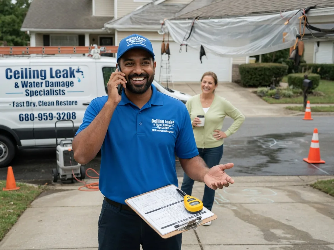 Ceiling Leak Cleanup New Albany, MS FAQs